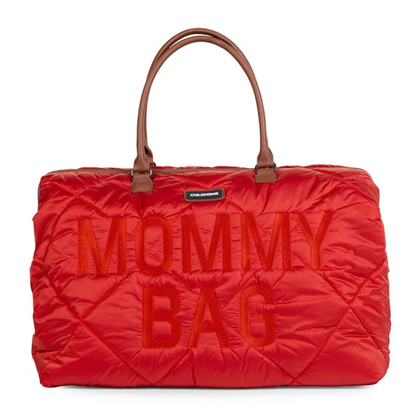 Cloud Comfort Puffer Mommy Bag - Red