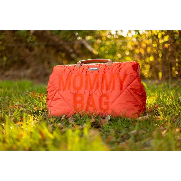 Cloud Comfort Puffer Mommy Bag - Red