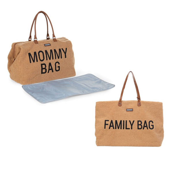 Nursery Bag Mommy Bag ®  + Family Bag Teddy Bundle