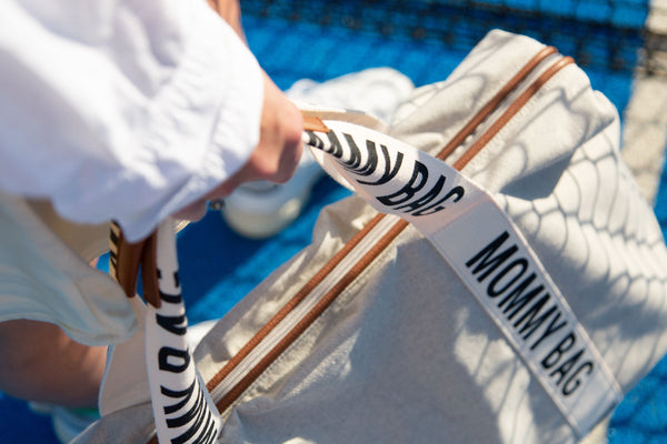 Mommy Bag Signature Off-White Canvas
