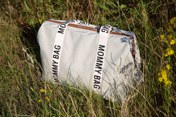 Mommy Bag Signature Off-White Canvas