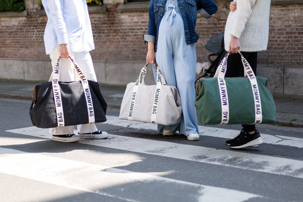 Mommy Bag Signature Off-White Canvas