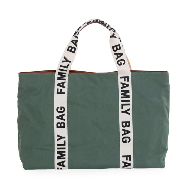 Signature Family Bag Green - Canvas Material