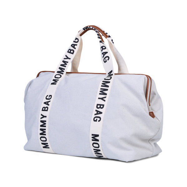 Mommy Bag Signature Off-White Canvas