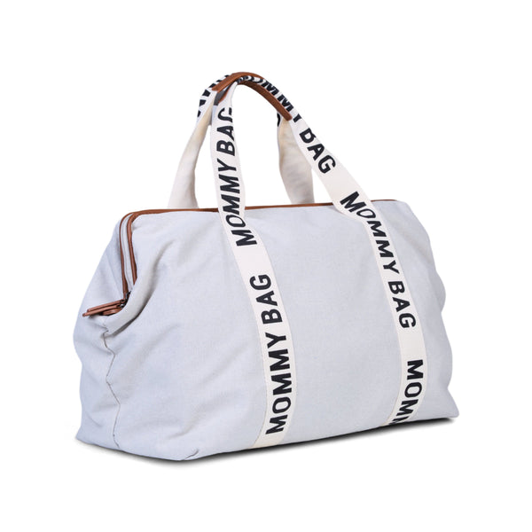 Mommy Bag Signature Off-White Canvas