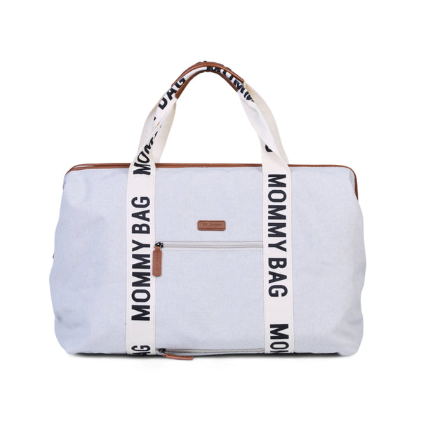 Mommy Bag Signature Off-White Canvas