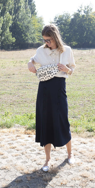 ON THE GO BANANA BAG LEOPARD PRINT