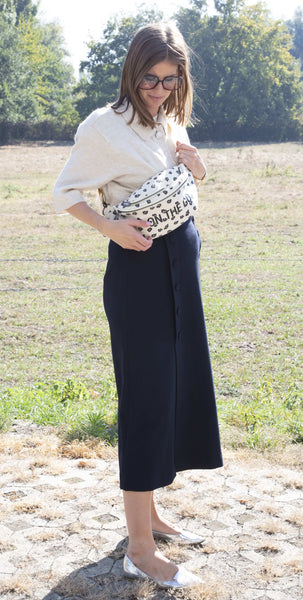 ON THE GO BANANA BAG LEOPARD PRINT