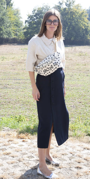 ON THE GO BANANA BAG LEOPARD PRINT