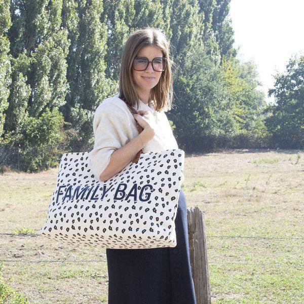 Bold Leopard Print Family Bag