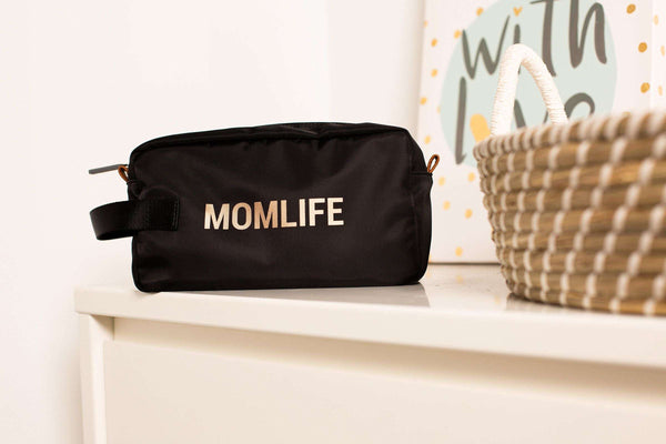 MOMLIFE TOILETRY BAG BLACK