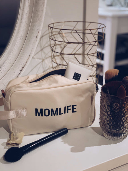 MOMLIFE TOILETRY BAG OFF-WHITE