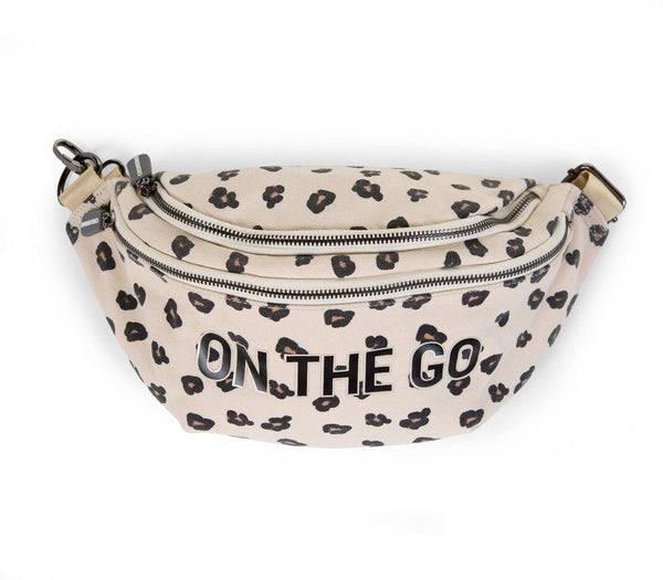 ON THE GO BANANA BAG LEOPARD PRINT
