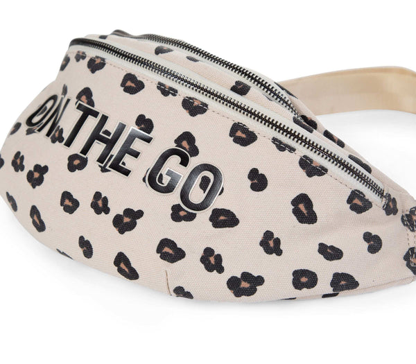 ON THE GO BANANA BAG LEOPARD PRINT