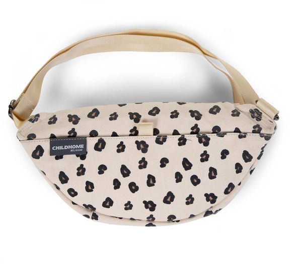 ON THE GO BANANA BAG LEOPARD PRINT