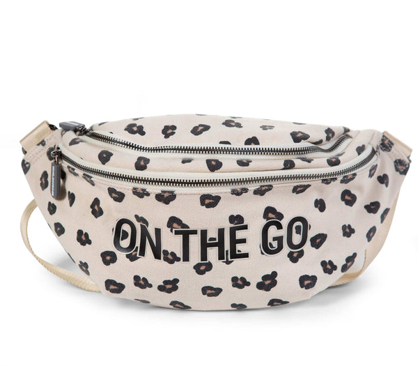 ON THE GO BANANA BAG LEOPARD PRINT