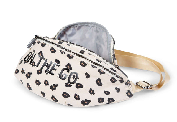 ON THE GO BANANA BAG LEOPARD PRINT