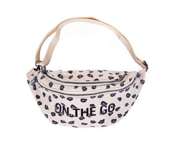 ON THE GO BANANA BAG LEOPARD PRINT