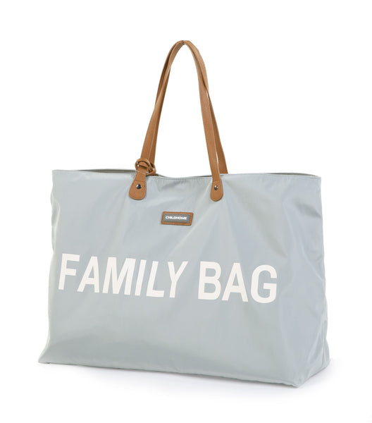 Effortlessly Stylish Grey Family Bag