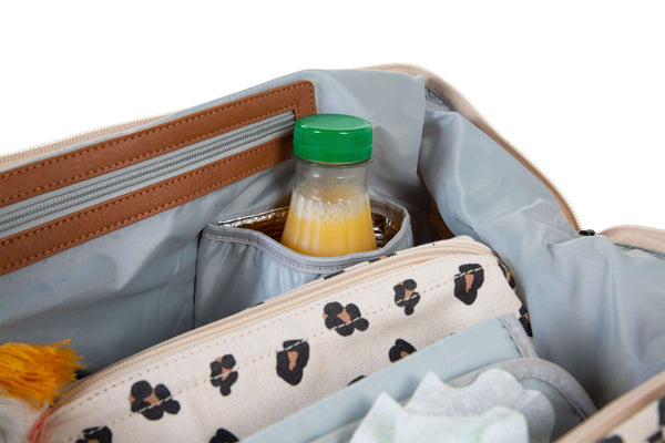 MOMMY BAG & BABY NECESSITIES BUNDLE LEOPARD PRINT
