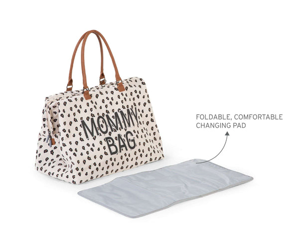 MOMMY BAG & BABY NECESSITIES BUNDLE LEOPARD PRINT