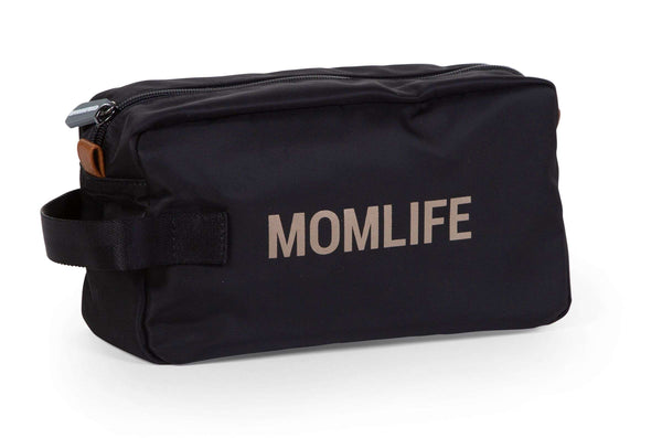 MOMMY BAG & MOMLIFE TOILETRY BAG BUNDLE BLACK