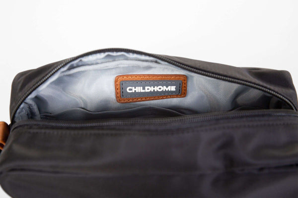 MOMMY BAG & MOMLIFE TOILETRY BAG BUNDLE BLACK