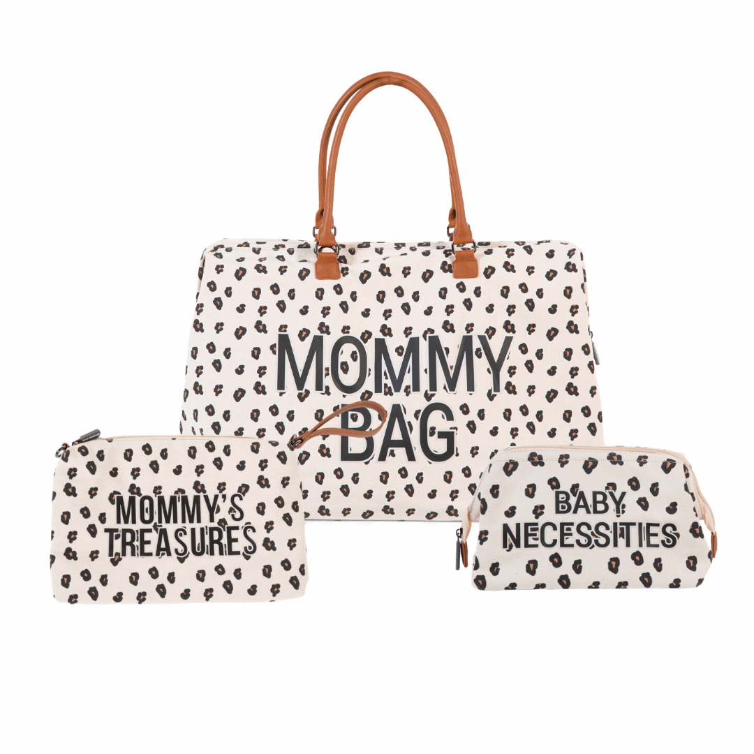 MOMMY BAG BUNDLE LEOPARD PRINT