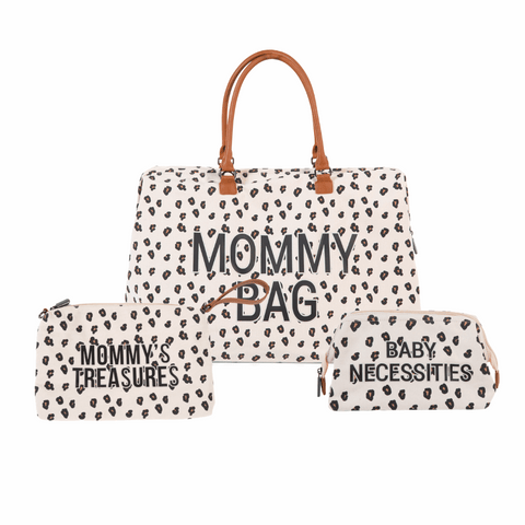 MOMMY BAG BUNDLE LEOPARD PRINT