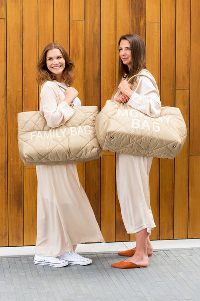 Cloud Comfort Puffer Family Bag - Beige