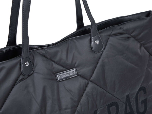 Cloud Comfort Puffer Family Bag - Black