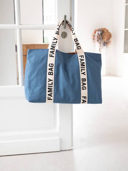 Signature Family Bag Indigo - Canvas Material