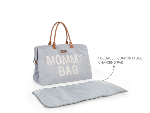 MOMMY BAG & BABY NECESSITIES BUNDLE GREY