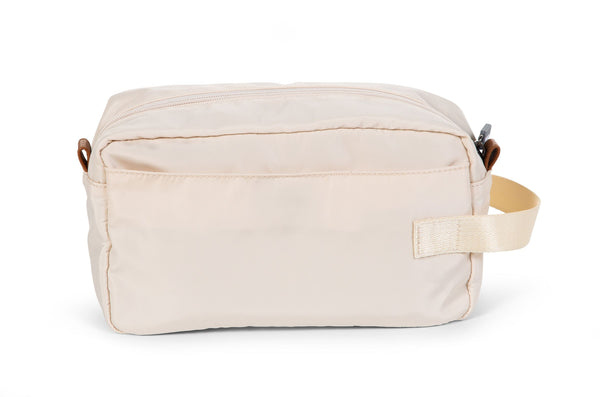 MOMMY BAG & MOMLIFE TOILETRY BAG BUNDLE OFF-WHITE