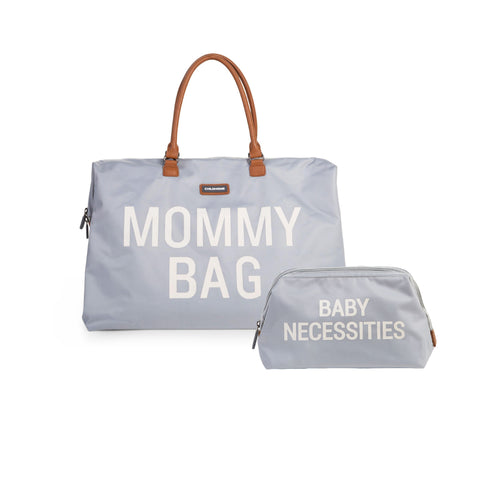 MOMMY BAG & BABY NECESSITIES BUNDLE GREY