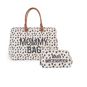 MOMMY BAG & BABY NECESSITIES BUNDLE LEOPARD PRINT